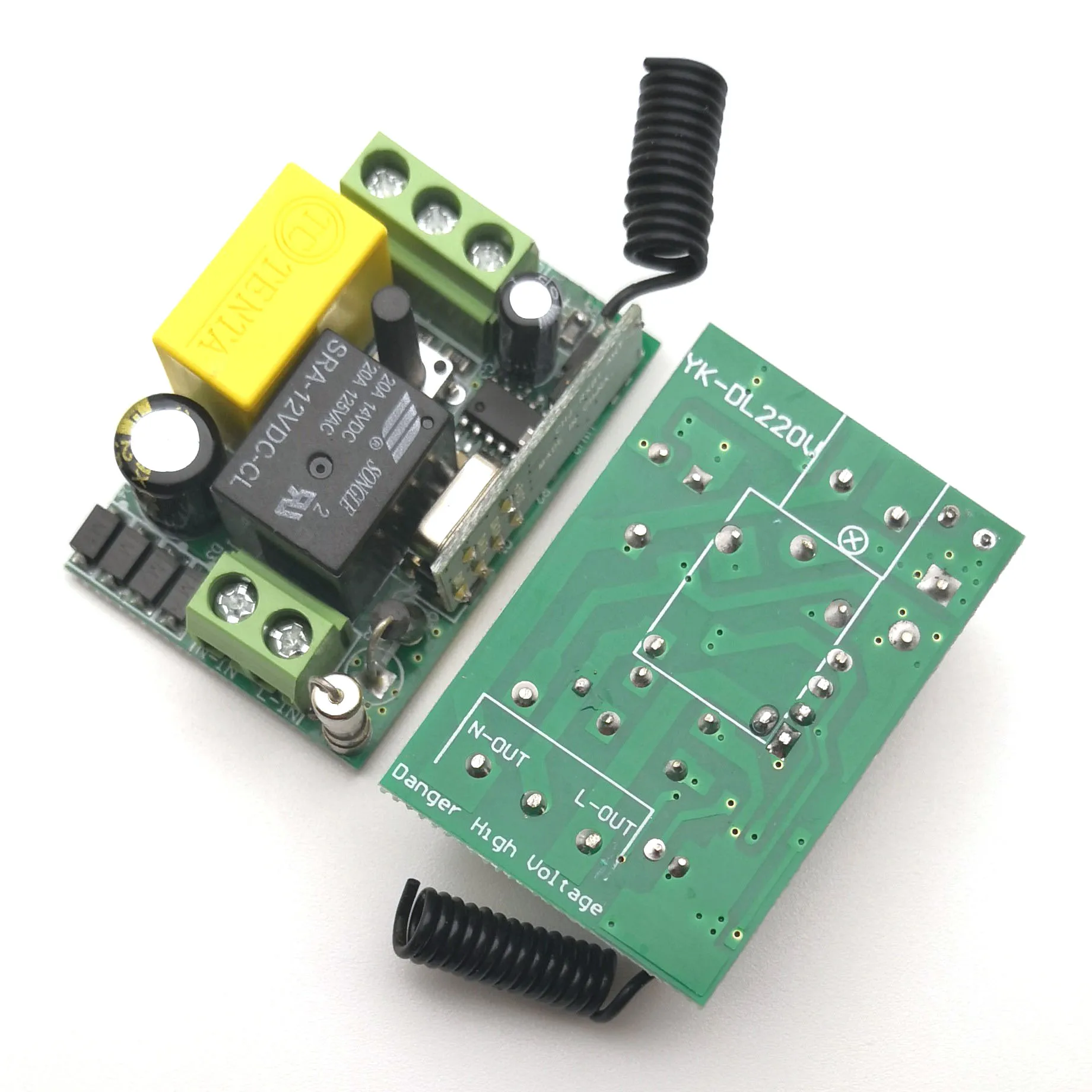  433 315 wireless remote control light switch AC 220V Input Output RF LED Bulb Lamp Strip Wireless S - 33025753822
