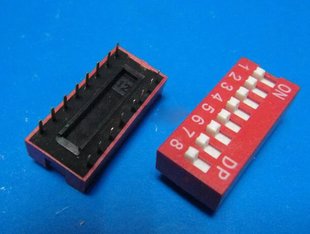 

50PCS/Lot Dial code Toggle switch 8P 8PIN DIP Coding 2.54mm