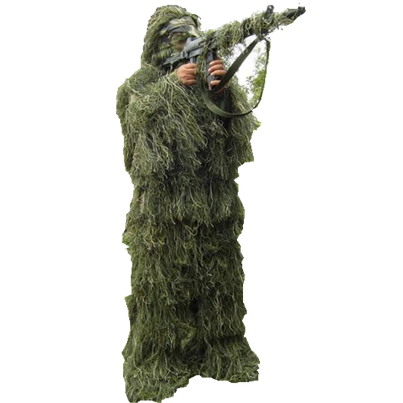 1.2m Elastic Synthetic Threads Ghillie Paintball Airsoft Rifle Cover Rifle Wrap Camoflauge Camo Wrap Hunting Accessories