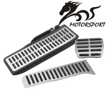 Automatic car Stainless Car Pedal For Volkswagen VW Golf 5 6 GTI Octavia Jetta MK5 Scirocco LHD