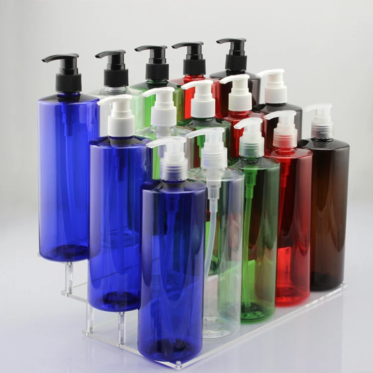 500ML Empty Plastic Cosmetic PET Bottle, Big Capacity Body Lotion