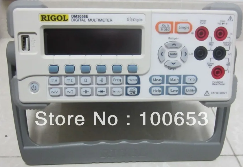 

Brand New Rigol DM3058E 5 1/2 Digital Bench-top Multimeter