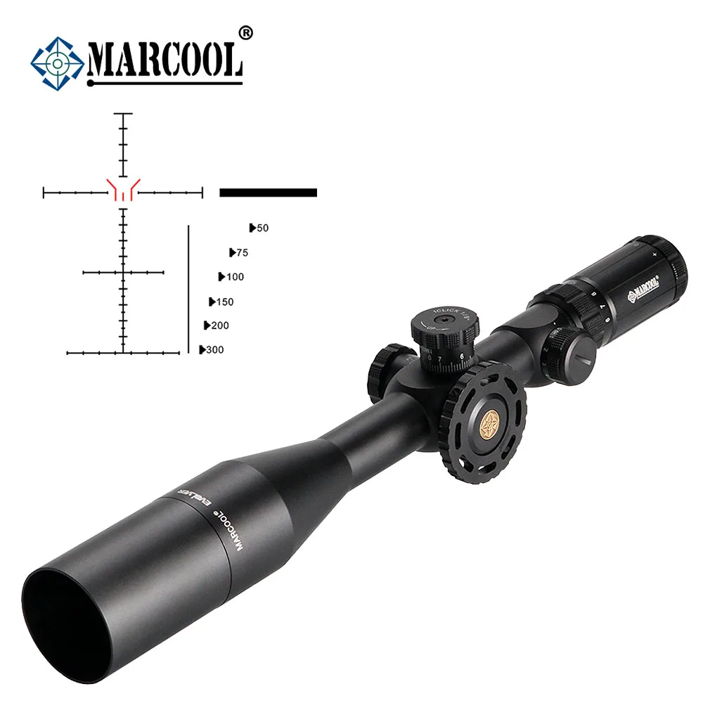 Marcool Evv 624x50 Sfirgl Hd Ffp Rifle Scope Zerostop Turretlock