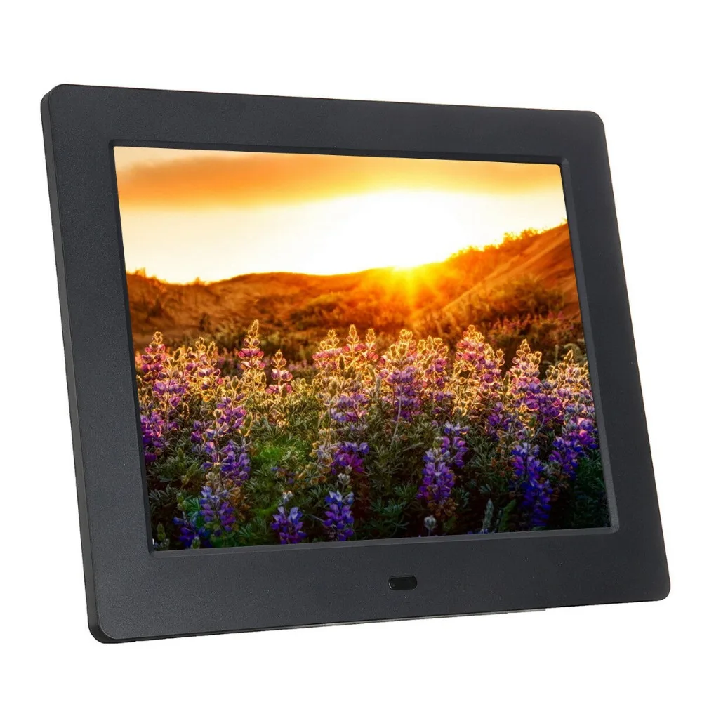 7-inch HD IPS digital photo frame 1024*600 Video Player digital photo frame with music, video function Free shipping