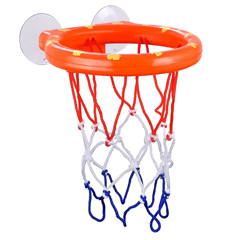 Игрушки для ванной комнаты пластиковая Ванна стрелялка, игрушка набор Баскетбол присоски мини с обручем шарики детский баскетбол игрушки подарок