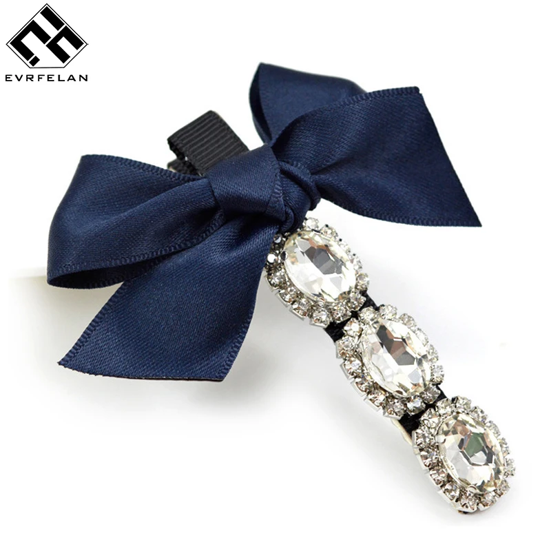 1pcs Women's Barrette Bowknot Hair Clip Women Ribbon Bow Hairclips Hair