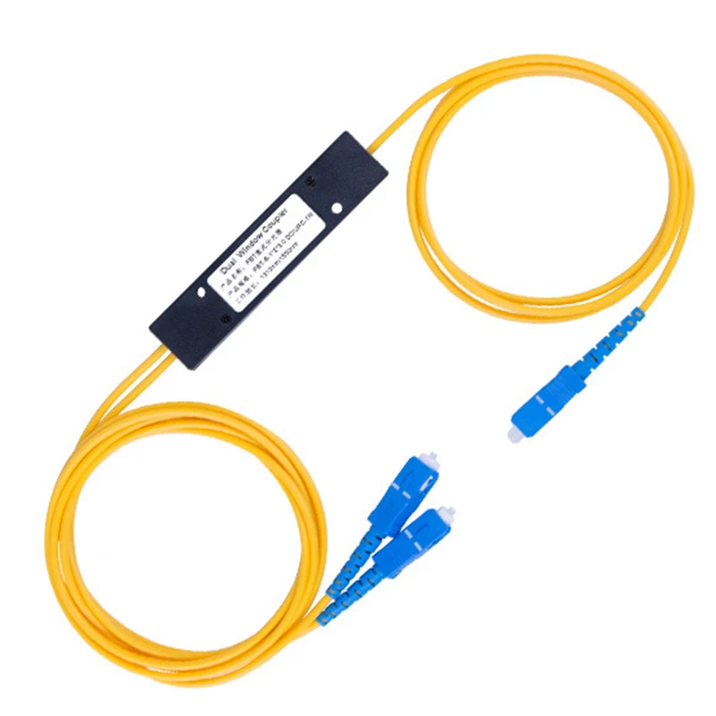

Ftth SC UPC 1X2 Plc Singlemode Fiber Optical Splitter Fbt Optical Coupler