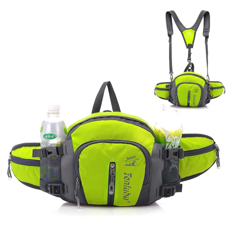 Buy Outdoor waist bag travel pockets multi function