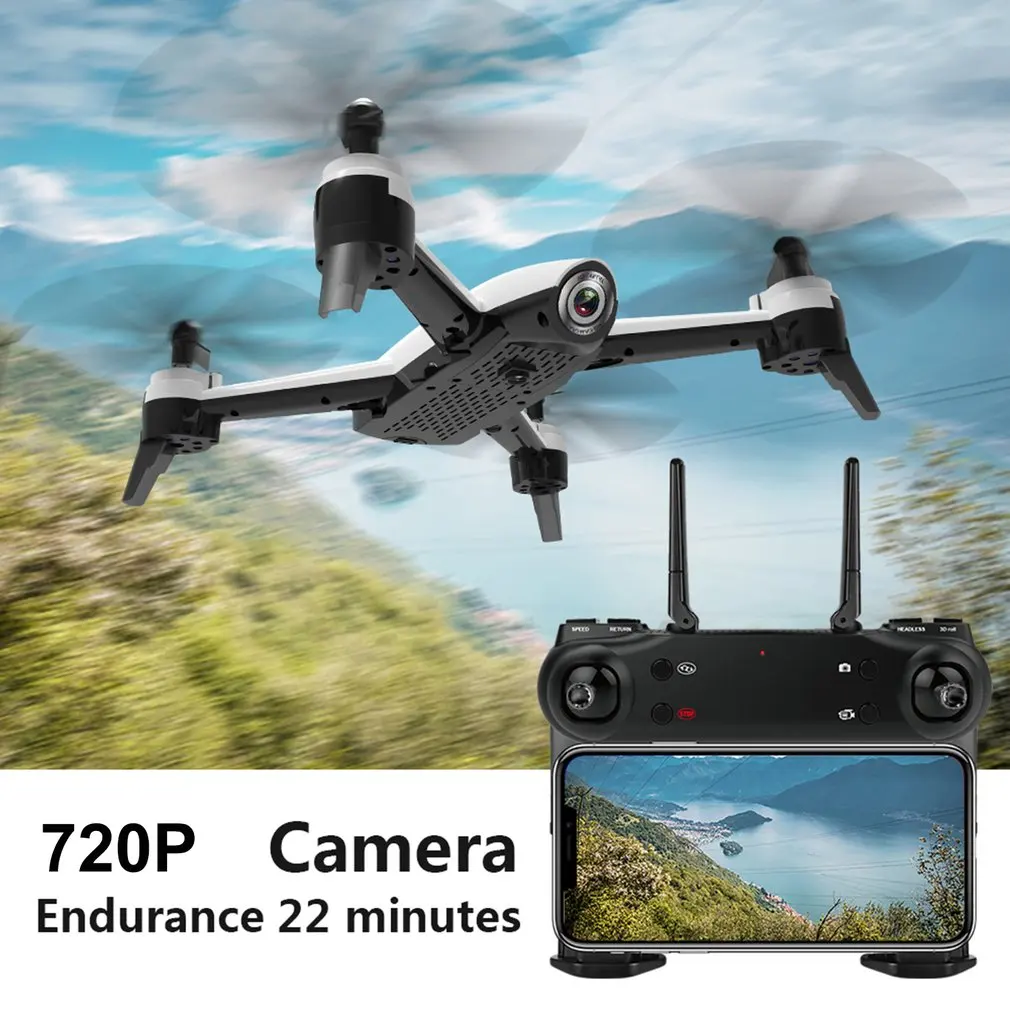 

SG106 RC Drone with 720P HD Camera FPV WiFi Real Time Aerial Video RC Quadcopter Aircraft Helicopter Drone with 2/3 Batteries