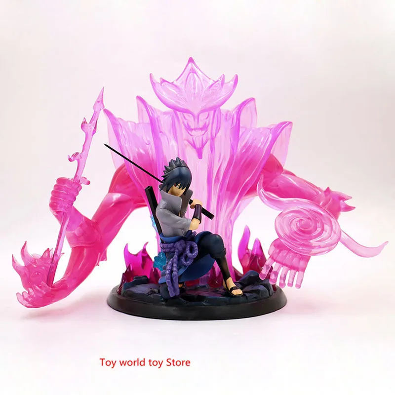 Anime Naruto Shippuden Uchiha Sasuke Battle Version Susanoo Scenes Pvc Action Figure Collectible Model Toy Box V Aliexpress