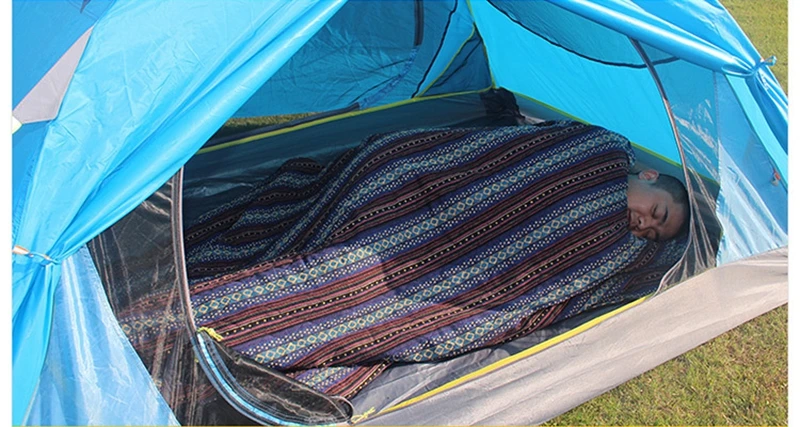 Durável da Lona Toalha de Piquenique Esteira de Acampamento ao ar Bolsa de Praia Aotu Listrado Livre Tenda Colchão Dobrado Bolsa Portátil Mat Pad Moisture-proof 7 High Quality Esporte e Lazer