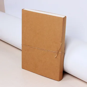

2017 4 PCS/lot creative vintage brown kraft cover sketch book Blank paper diary