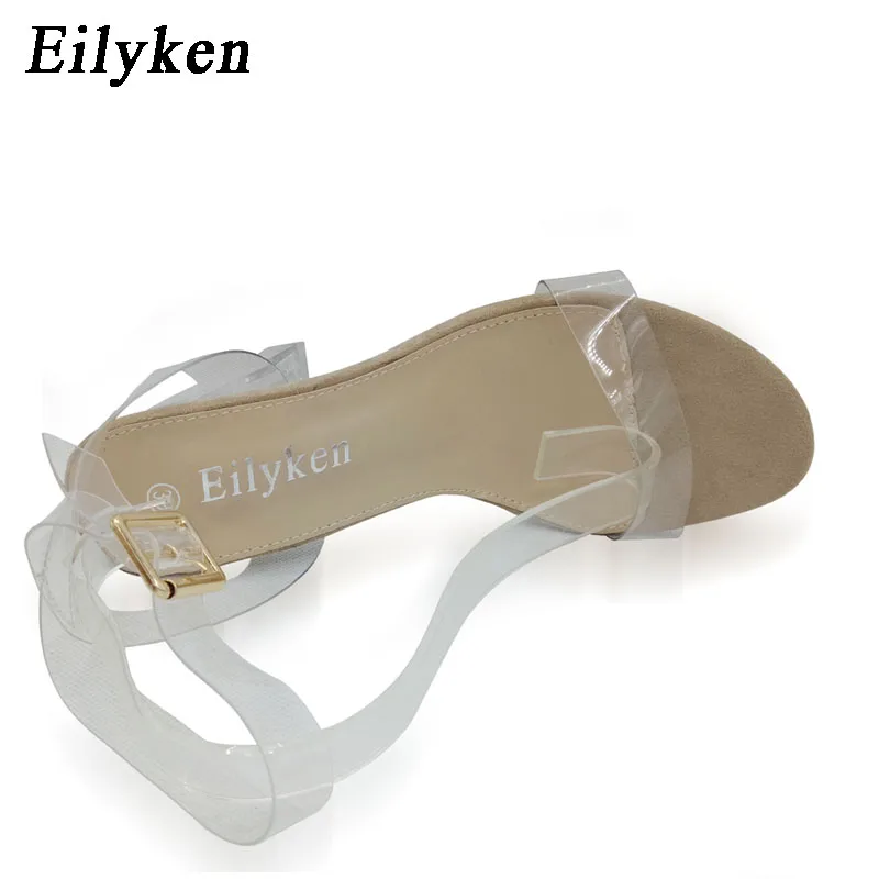 Eilyken النساء الصنادل الكاحل حزام البرسبيكس عالية الكعوب PVC واضح كريستال موجزة الكلاسيكية مشبك حزام أحذية فائقة الجودة size35-42 Eilyken النساء الصنادل الكاحل حزام البرسبيكس عالية الكعوب PVC واضح كريستال موجزة الكلاسيكية مشبك حزام أحذية فائقة الجودة size35-42