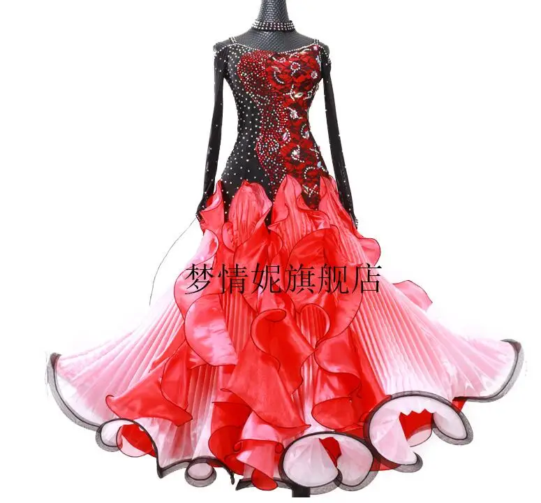 

ballroom dance competition dresses standard ballroom dress standard dance dresses costumes ballroom waltz dress red