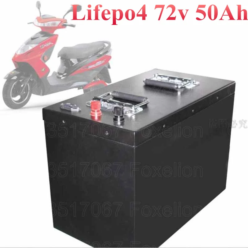 

Lifepo4 72v 50Ah LFP Electric Bike Battery Power 5000w 72v 50ah VRLA solar wind scooter motor cycle 87.6v 10A Charger