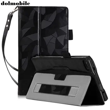 

dolmobile PU Case Cover Maple Leaf for Lenovo Tab 4 7 Essential TB-7304 TB-7304F TB-7304I TB-7304X 2017 Hand Strap w/ Card Slots