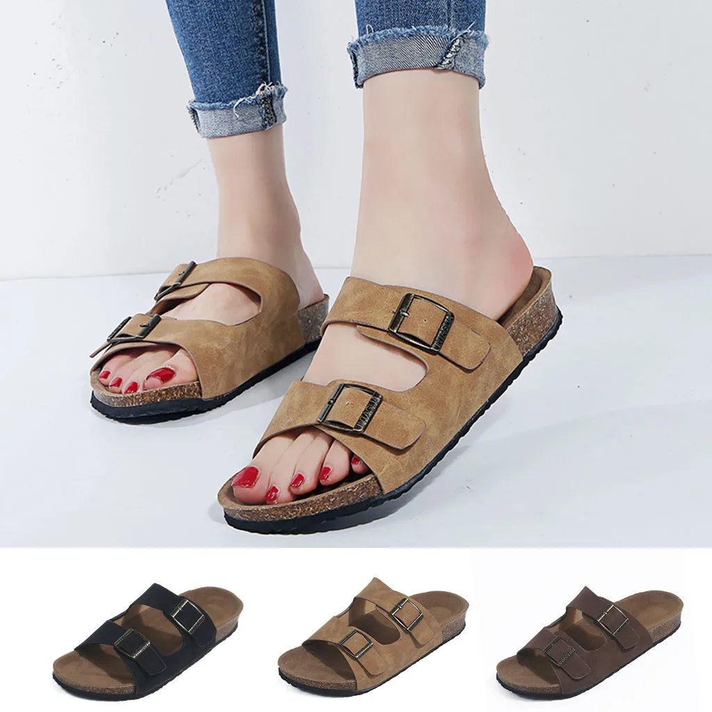 

2019 Women's Rome Slippers Ladies Summer Beach Casual Shoes Hollow Out slipper Flat Heel Shoes Mujer Slides Fashion Loafers