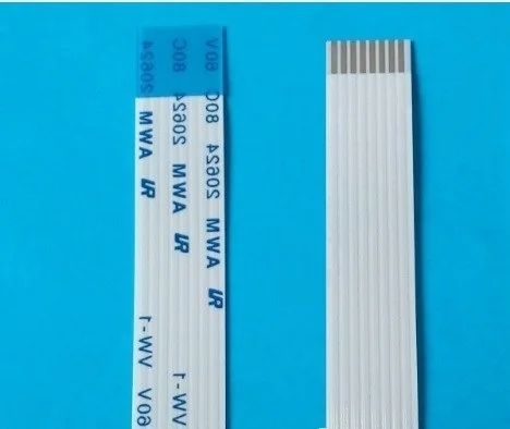 

10pcs Flexible flat cable FFC 8 PIN 1.0 mm pitch Reverse Ends Length 60 70 100 120 150 200 250 300 350 400 450 500 mm