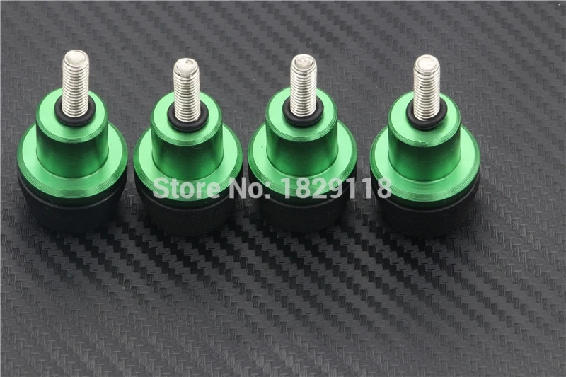 

RPMMOTOR 4PCS Motorcycle Front Fender Fork Protector Frame Slider Screw For KAWASAKI NINJA 250R 2008-2011 ZX6R 2007-2011