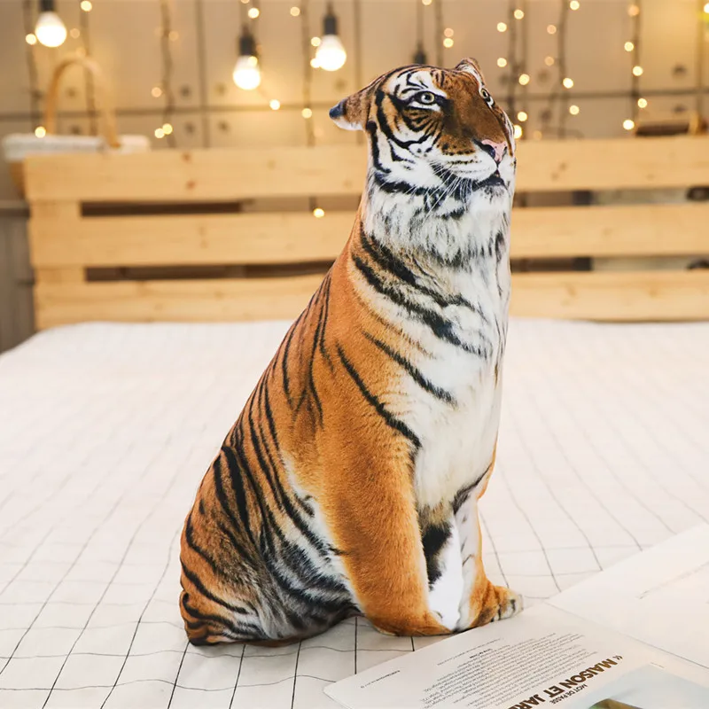 1 шт. 50/70 см имитация 3D плюшевой кошки и искусственной кожи мягкие набивные