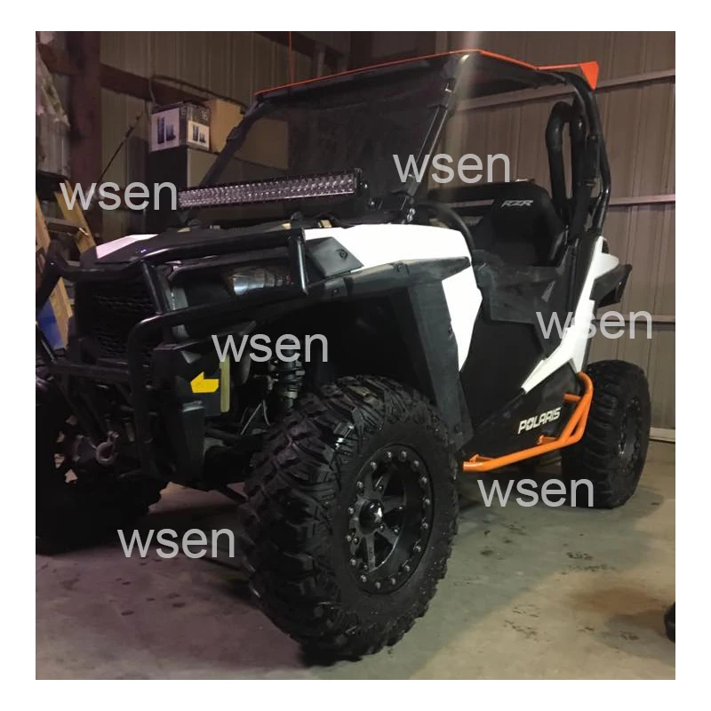LASER ETCHED 12V LED BACK LIT ROCKER SWITCH Orange LED Light Bar RZR CanAm Buggy