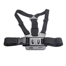 For Action Camera GoPro Hero 4 3 3+ 2 sj4000 sjcam Accessories Adjustable Elastic Holder Chest Belt