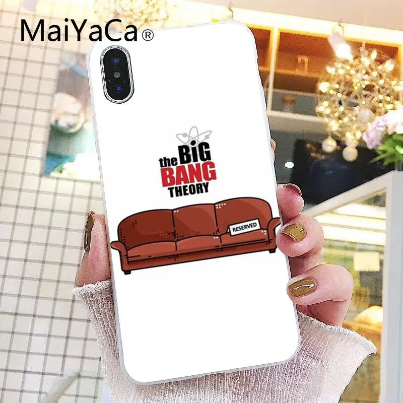 Maiyaca The Big Bang Theory Coque Shell чехол для телефона iPhone 8 7 6 6S Plus X XS MAX 5 5S SE XR 10 Fundas Capa