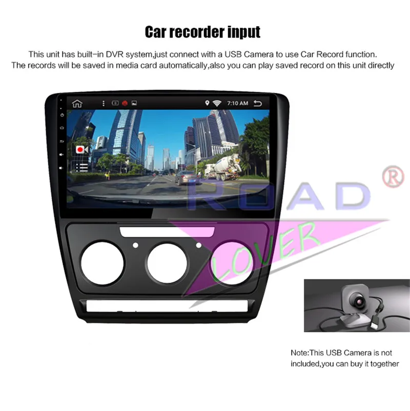 portable radio For Skoda Octavia 2010
