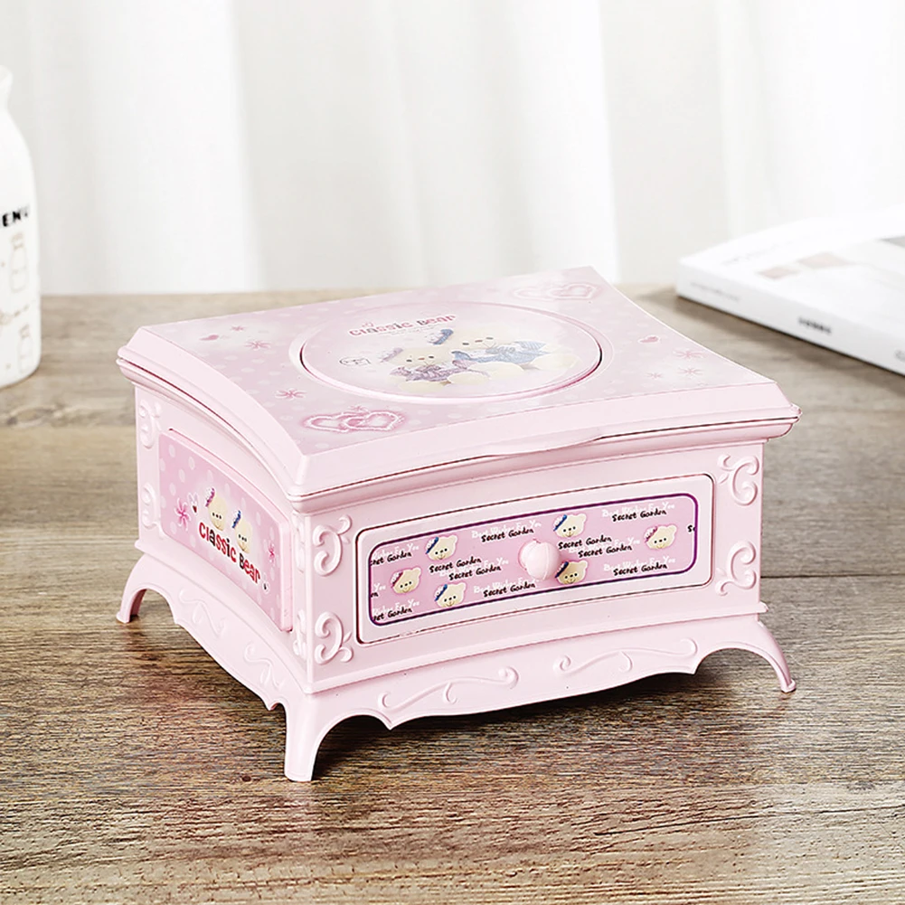 1 Pc maquillaje espejo cajón baile bailarina chica caja de música niños Juguete Musical regalo 1 Pc maquillaje espejo cajón baile bailarina chica caja de música niños Juguete Musical regalo
