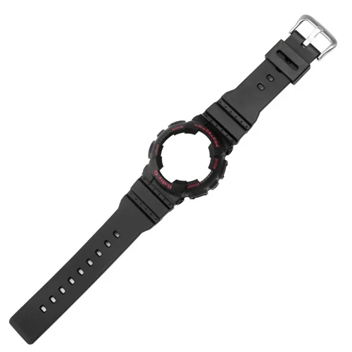 PEIYI Silicone Watchband Replacement Casio BABY-G BA-110 111 112 3A 4A2 Rubber Strap Sports Waterproof Lady Watch Chain - Band Color: color F