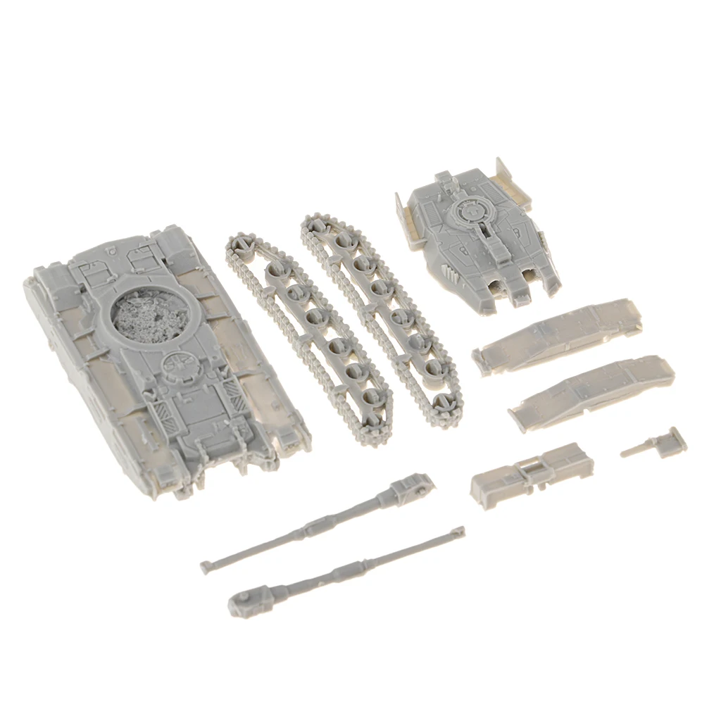 1:144 Scale Resin Union Army 61 Tank Model DIY Soldier Scene Accessories