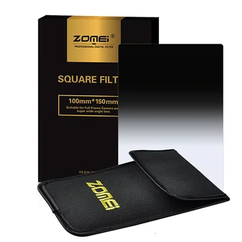 

Zomei 150*100mm Z-Pro Series ND16 Graduated Neutral Density Gradual Grey Square Filter Compatible with Cokin for DSLR Cameras