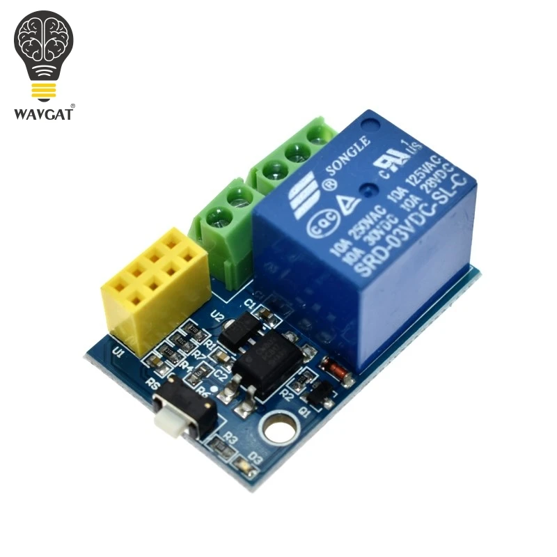 Релейный модуль WAVGAT ESP8266 ESP 01S 5 В Wi Fi Модуль DS18B20 DHT11 Things умный дом дистанционное