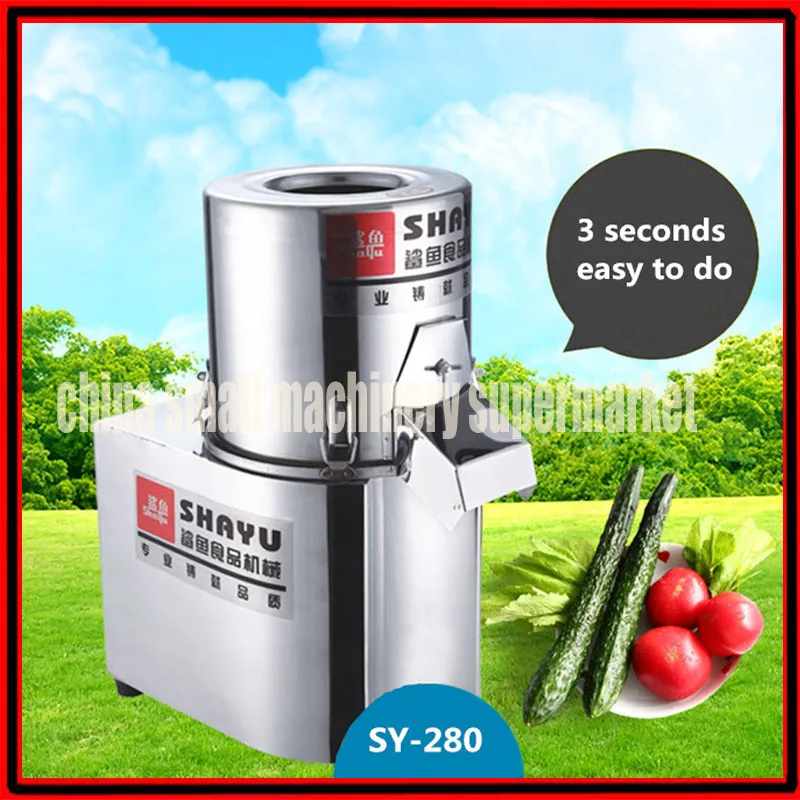 

SY-280 150kg/h Multifunction Vegetable Mixer Electric Stainless Steel vegetable cutter slicer vegetable cutting machine