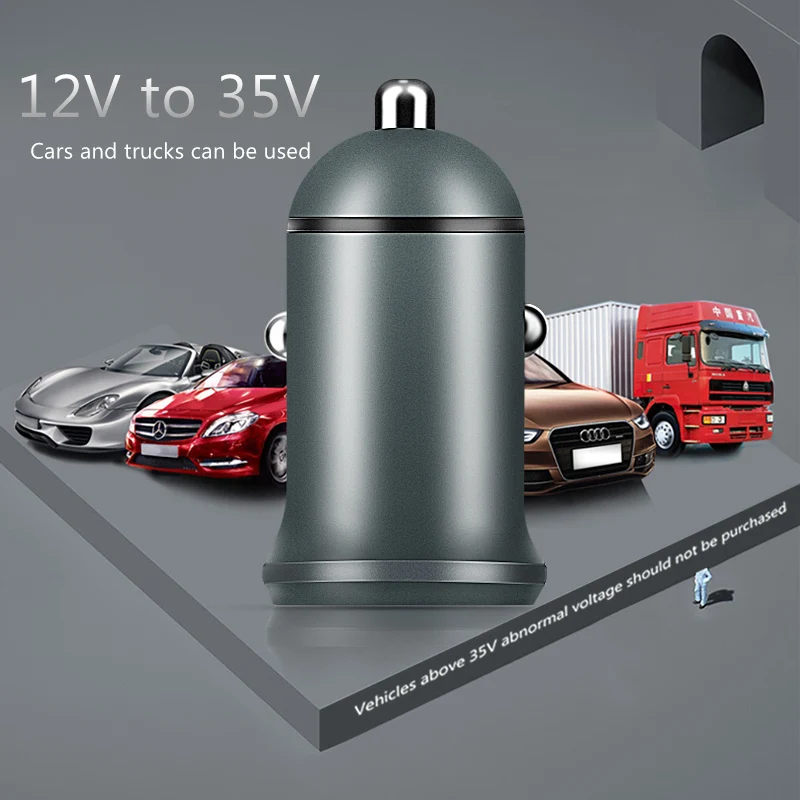 Автомобильное зарядное устройство с двумя USB портами 4 5a А|Зарядные устройства| |