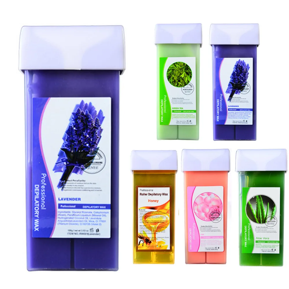 Depilatory Wax Depilatory Waxes Warmer Heater Waxing Hair Removal 5 Kinds Of Scents for All Types of Skin