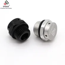 Черный пластиковый M12 Водонепроницаемый IP 68 защелкивающийся в Эбу корпус вентиляционный разъем