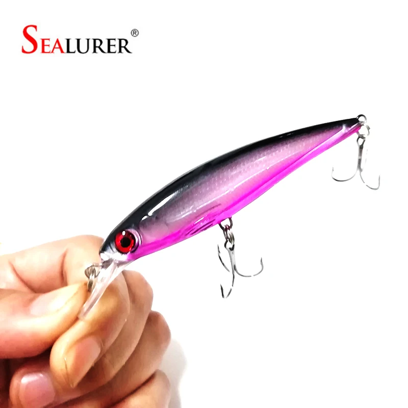 الليزر العائمة المتذبذب 11 سنتيمتر 13.5G نابض بالحياة طعوم صيد سمك البلمة Crankbait الصلب بيت يطير الصيد معالجة 10 الألوان المتاحة
