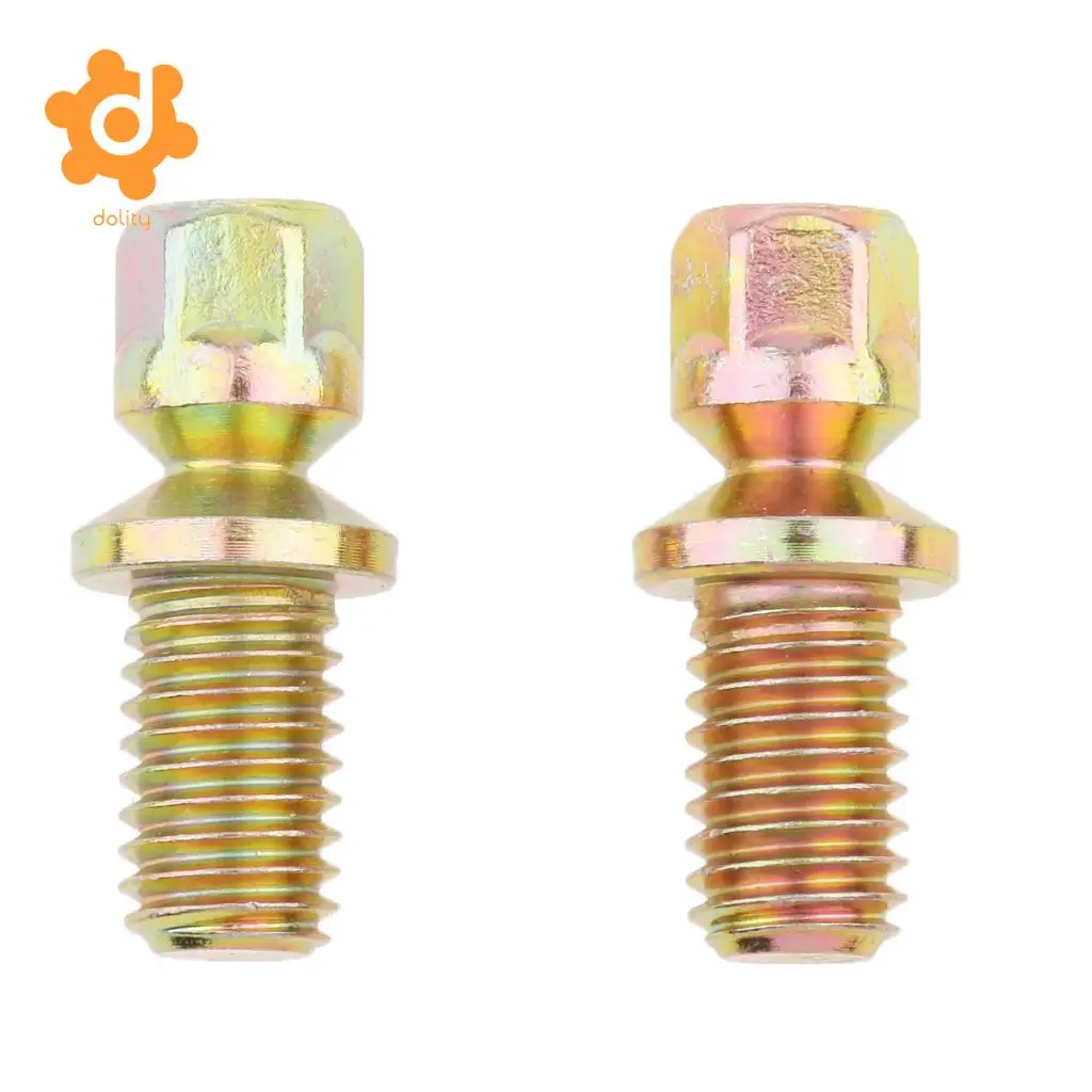 dolity 50 Pieces Ignition Anti Theft Locking Bolt Screws M8X16mm for Honda 
