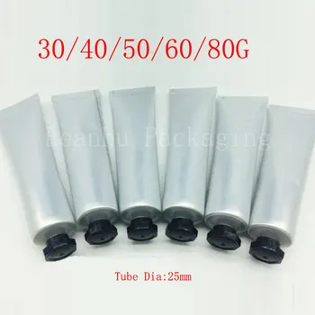 comprar Vazio Tubo De Creme De Plástico Com Tampa, Prata Tubo De Cosméticos Loção Container, Shampoo Garrafa De Plástico Garrafa De Loção