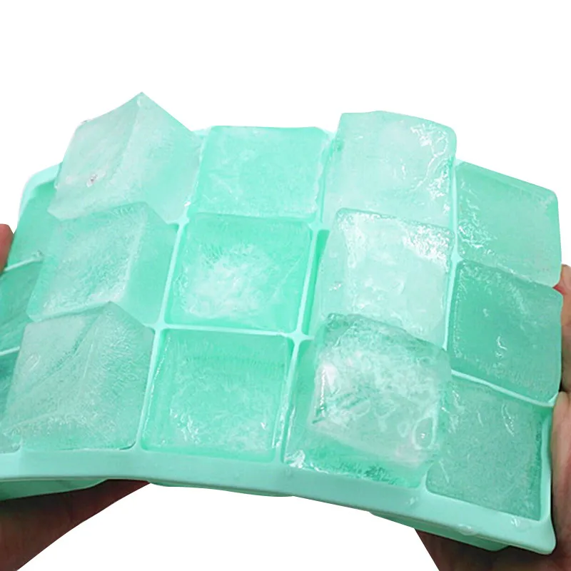 Форма для приготовления кубиков льда квадратная форма силиконовый лоток для льда Форма для мороженого кубик для мороженого кухонная бар аксессуары для питья