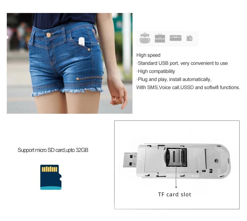 Cioswi 4 г LTE USB МОДЕМ WiFi сетевой адаптер с Wi-Fi точка доступа sim-карта FDD TDD 150 Мбит/с Универсальный 3g 4 г беспроводной маршрутизатор