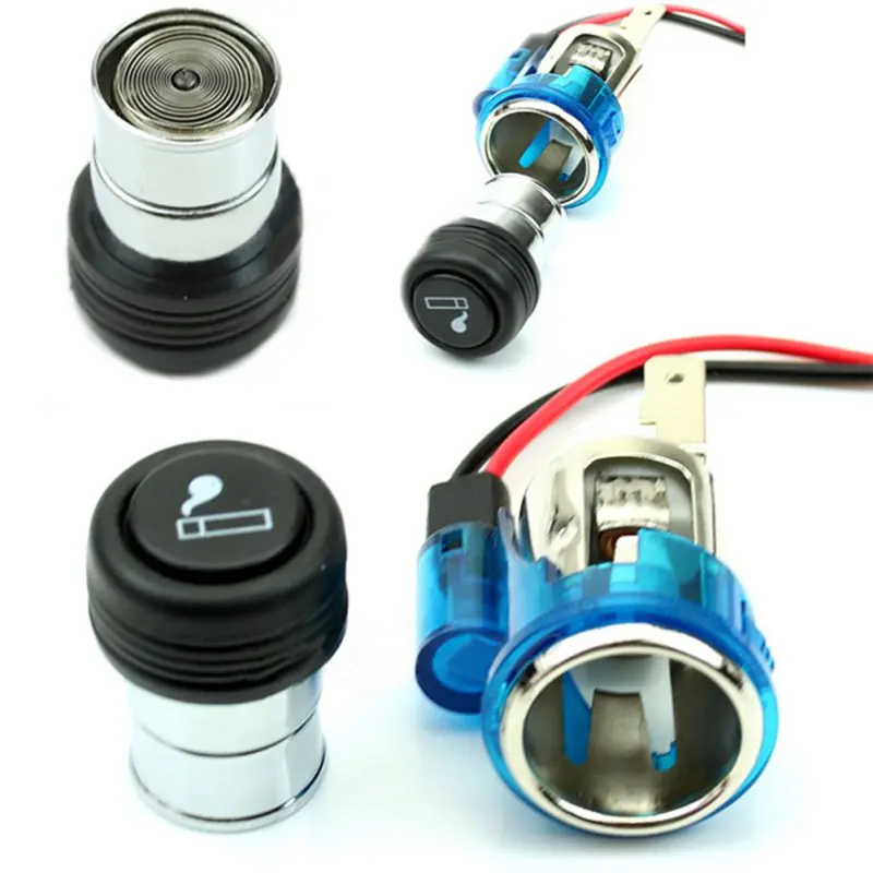

12V Auto Car Power Plug Socket Output 20mm Automatic Cigarette Lighter Ignition New