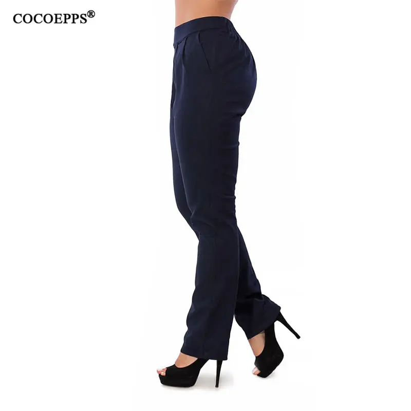 COCOEPPS Plus Size Casual Pencil Pants Women Spring Big Size Solid High waist Long Pants 5XL 6XL 2019 Summer Pant for women COCOEPPS Plus Size Casual Pencil Pants Women Spring Big Size Solid High waist Long Pants 5XL 6XL 2019 Summer Pant for women