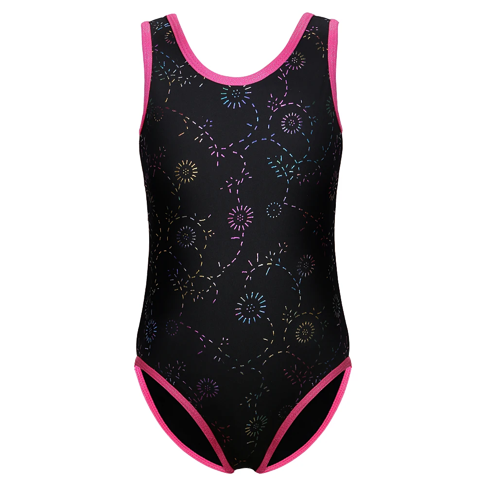 

2-11Y One-piece Child Girls Ballet Tutu Dress Sleeveless Gymnastics Leotards Kid Ballet Dancewear Professiona Leotards Costume