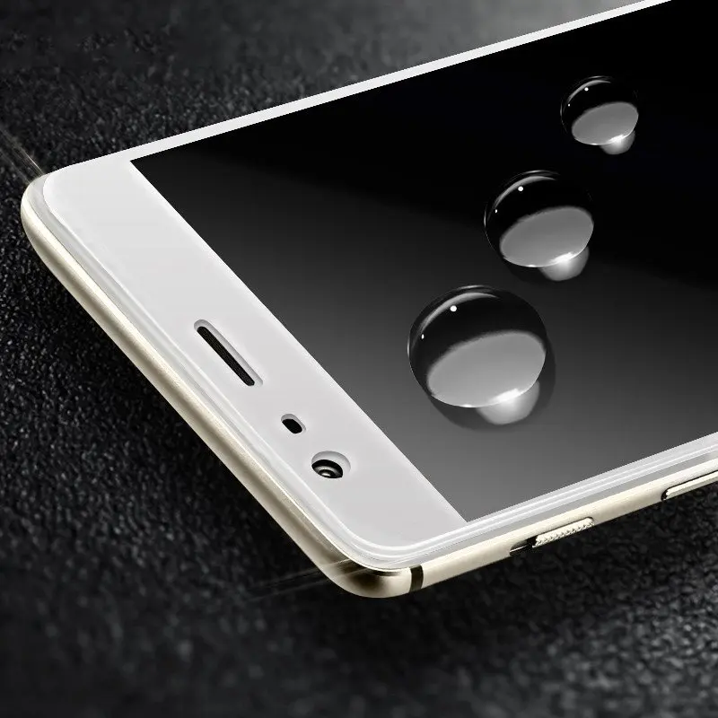 Oneplus 3 خفف من الزجاج الأصلي oneplus 3 طن واقي للشاشة oneplus 3 طن الزجاج غطاء كامل أبيض أسود اكسسوارات 5.5 بوصة