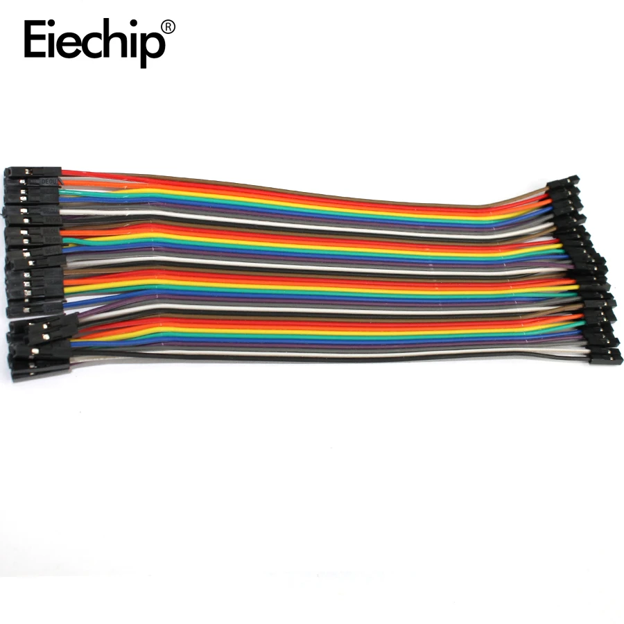 Dupont соединительный кабель 40 шт. 20 см женский Line 1P для Arduino Diy электронный|line dupont|line