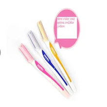 5 шт./лот моющаяся Бритва для бровей Триммер Sharpr Бритва для бровей инструмент для снятия волос инструмент для макияжа бикини линия тела Триммер для волос