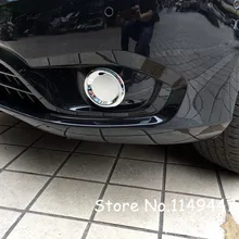 2 шт Хром ABS аксессуары Передняя противотуманная фара Крышка лампы для Mercedes-Benz Vito