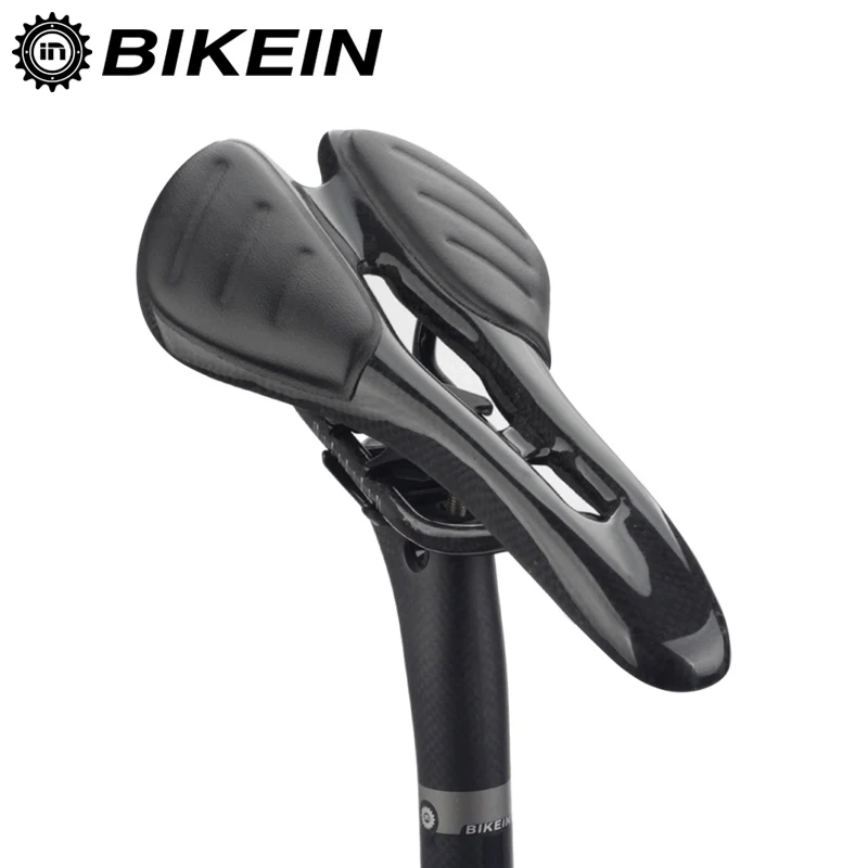 BIKEIN 3 k Карбон + искусственная кожа дорожный велосипед седло Велоспорт Горный